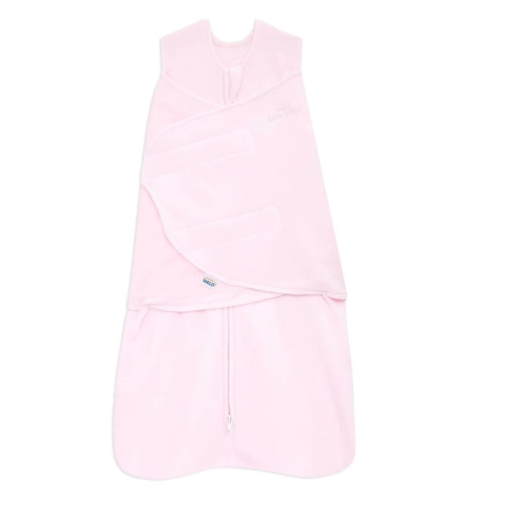 Halo Soft Pink Micro Fleece Sleepsack Swaddle - Preemie
